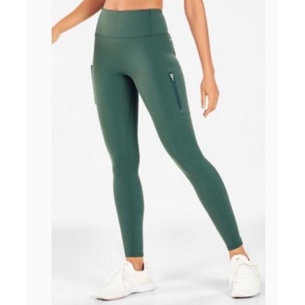 Fabletics Trinity Motion365 Utility Legging‎ in Sycamore Green Size S